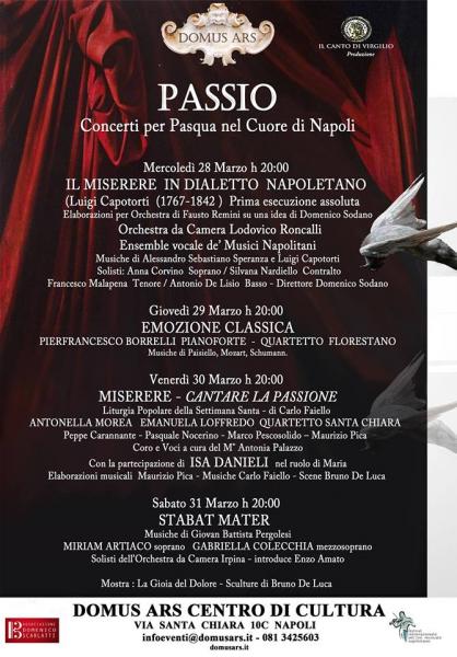 Passio - Concerti per Pasqua nel Cuore di Napoli