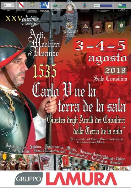 1535 Carlo V ne la Terra de la Sala