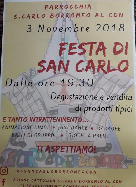 Festa di San Carlo 2018