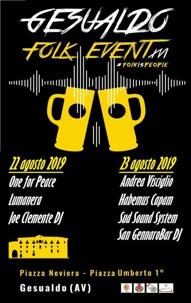 GESUALDO FOLK EVENT 2019