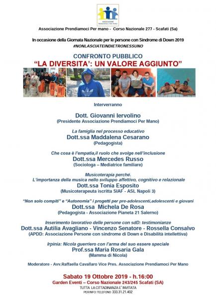 LA DIVERSITA': UN VALORE AGGIUNTO