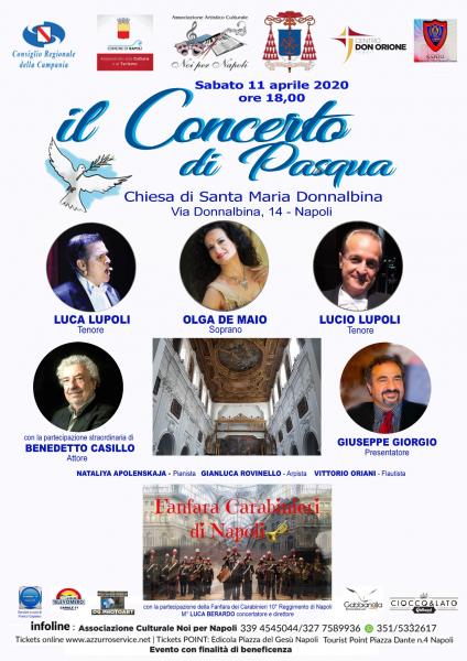 Concerto di Pasqua 2020 di Noi per Napoli