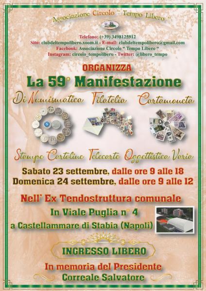 Collezionismo: Torna il 23 e 24 settembre 2023 il Memorial Correale