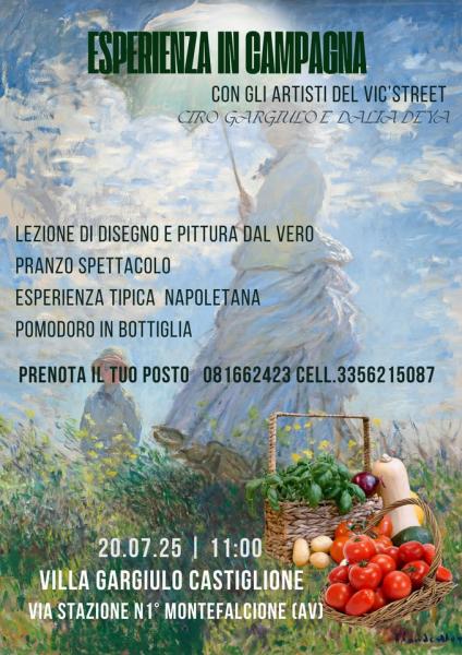 ESPERIENZA IN CAMPAGNA