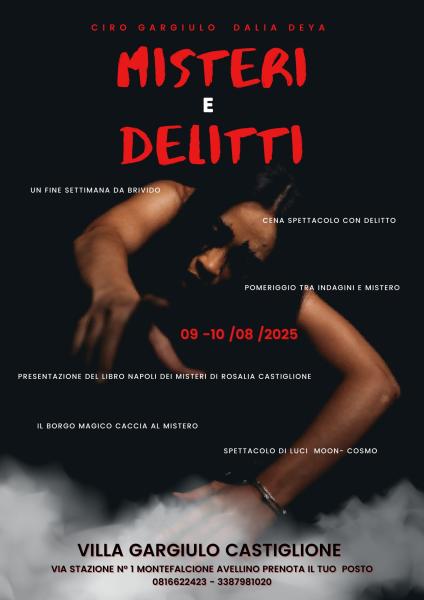 Weekend di MISTERI E DELITTI